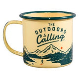 Enamel Mug Outdoors