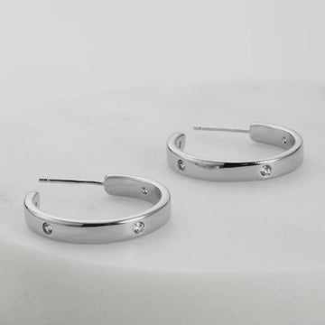 Sam Earrings - Silver