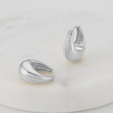 Piper Hoop - Silver