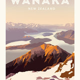 Wanaka, Roys Peak - A3 Print