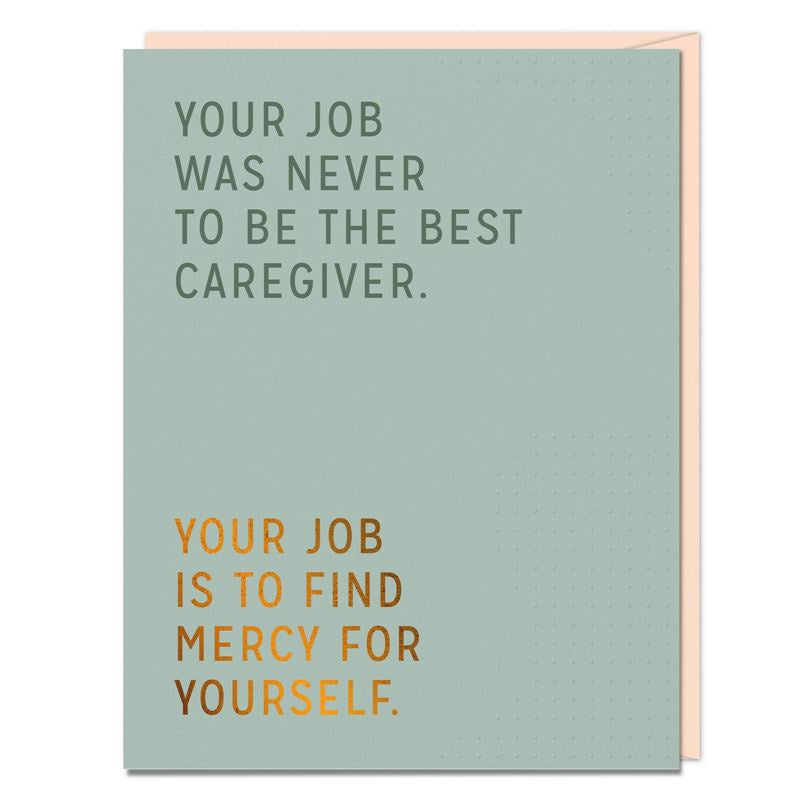 Your Job Was Never - Card