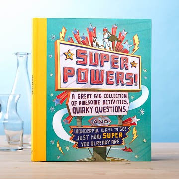 Kids Activity Book Super Powers