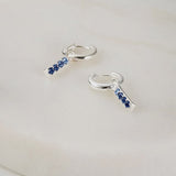 Scarlette Earring - Silver/Sea