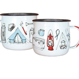 Glamping - Enamel Mug