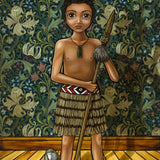 Courage - Black Box Frame -  40 x 30cm