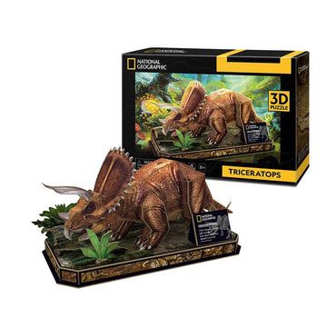 3D Nat Geo Triceratops Puzzle