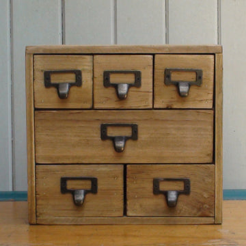Vintage 6 Drawer Cabinet