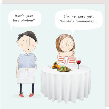 Comments Food - Card