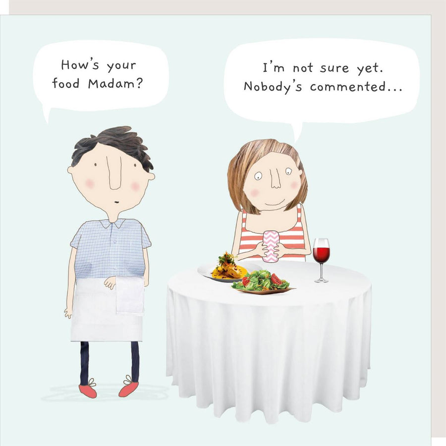 Comments Food - Card
