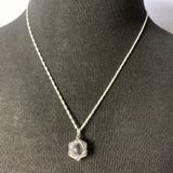 Clear Quartz Star Pendant