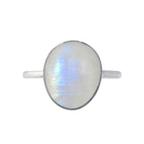 Magic Moonstone Asymmetrical Ring