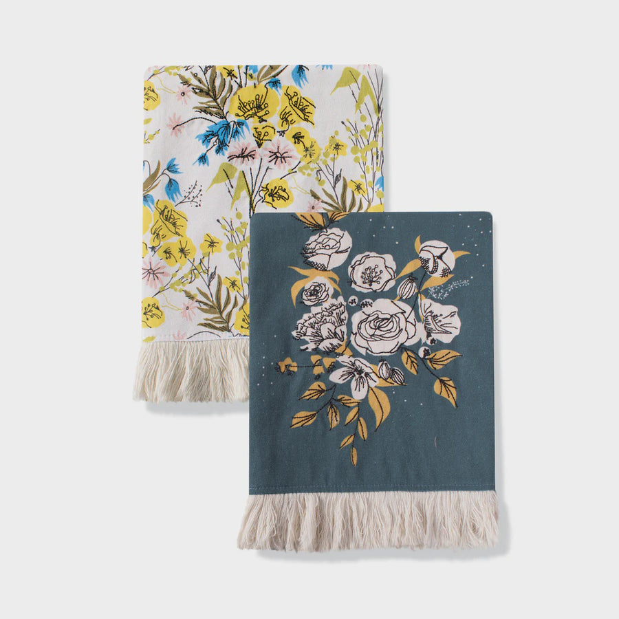 Tea Towel Set Of 2 - Floral