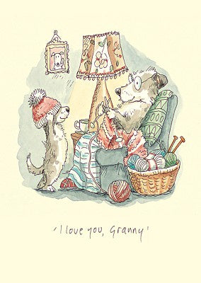 I Love You Granny - Card