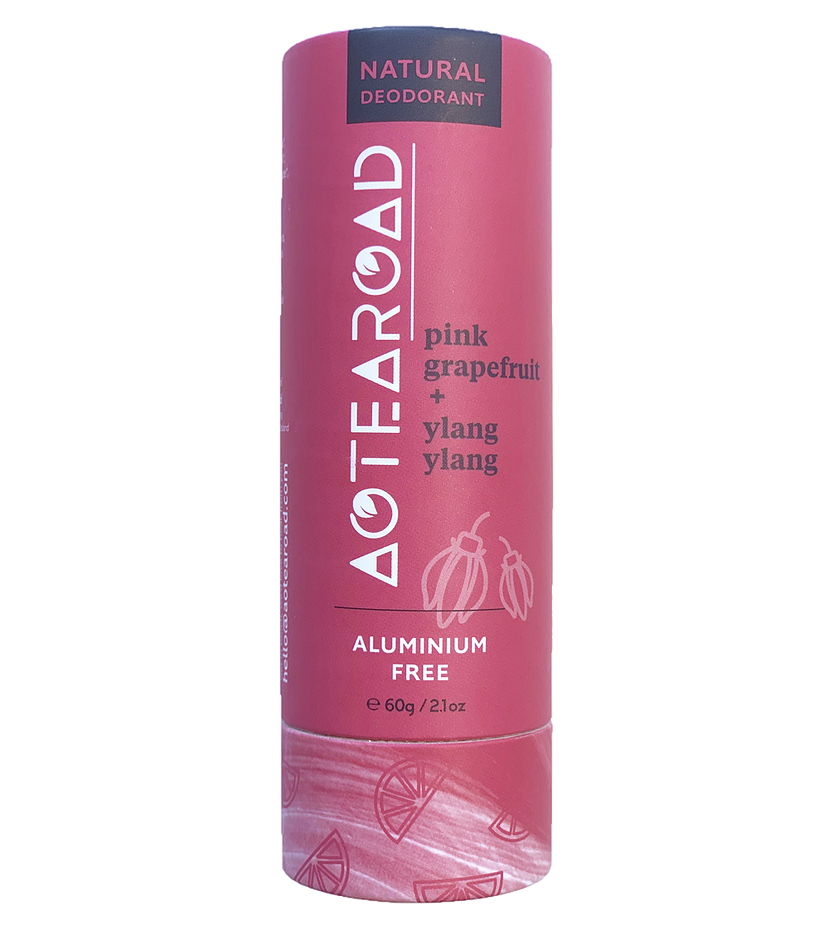 AoteaRoad Natural Deodorant - Grapefruit & Ylang Ylang