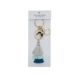 Hushed Blue Kingfisher Keychain