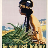 NZ Holiday Tourist Print- A4
