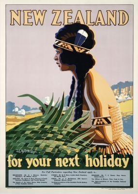 NZ Holiday Tourist Print- A4