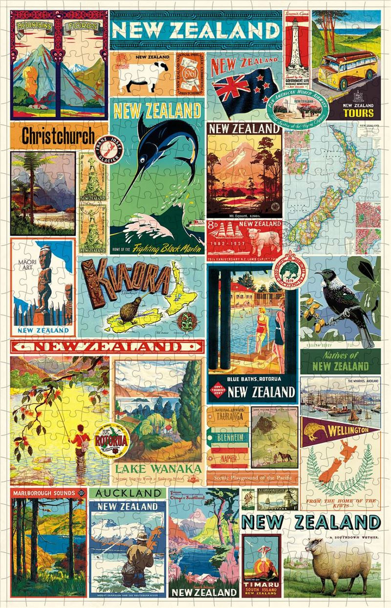 NZ Images - 500 pce Vintage Puzzle