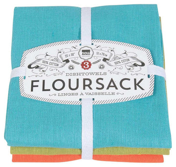 Blue Cactus Crush Set of 3 - Floursack Tea Towel