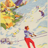 Coronet Peak Tourist Print