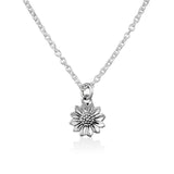 Delicate Sunflower Necklace