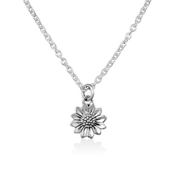 Delicate Sunflower Necklace