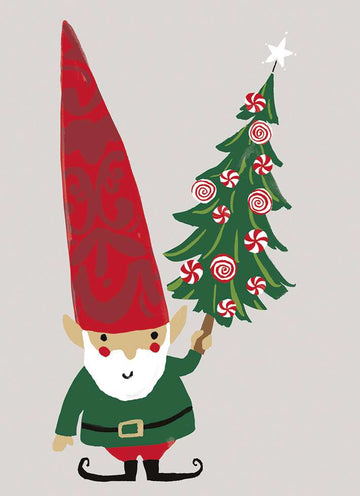 Little Christmas Gnome 8 Pkt - Christmas Card Pack