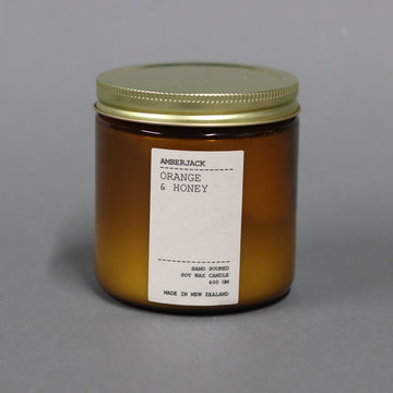 Orange & Honey - Large Soy Candle