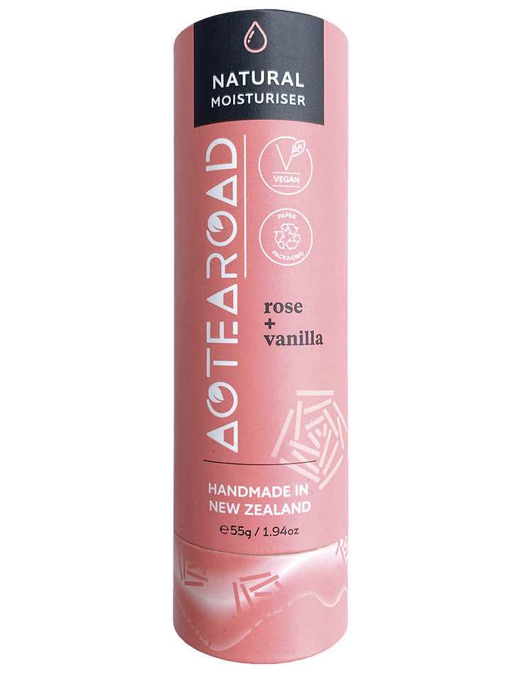 AoteaRoad Body Moisturiser - Rose &Vanilla
