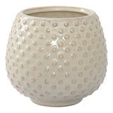Leona Planter Pot 13.5x12cm - White
