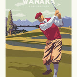 Wanaka Golf - A4 Print