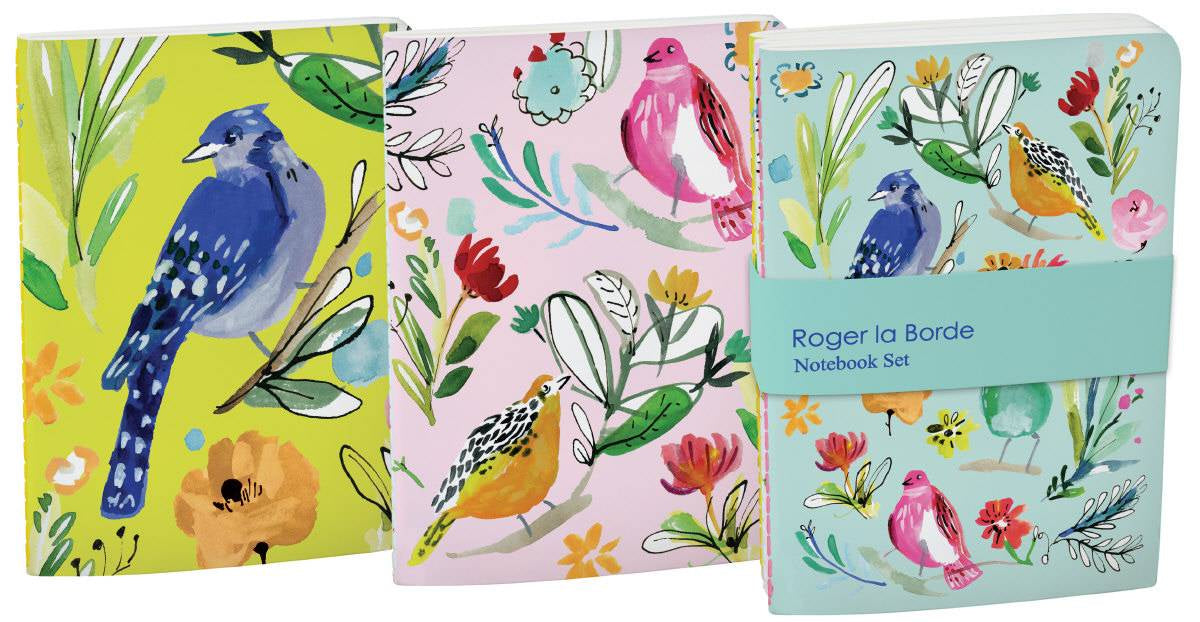 Bird Notebook Packs Birdlife set of 3 - A6 Notebooks – Brandland