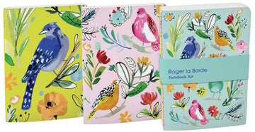 Birdlife set of 3 - A6 Notebooks