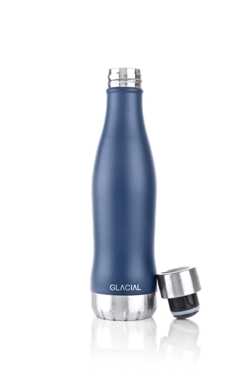 Glacial Bottle - Matt Navy 400mm