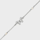 Butterfly Pearl Bracelet