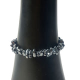Hematite 5mm Chip Bracelet