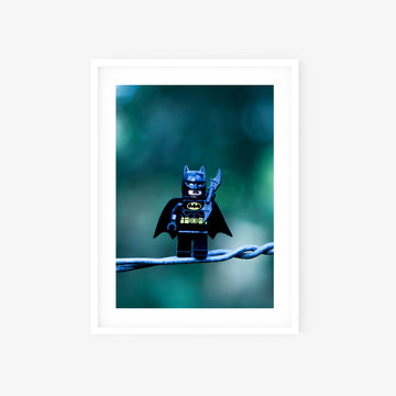 Bat On A Wire - Framed Art