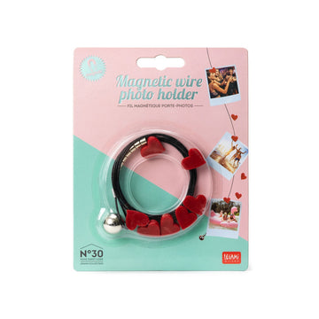 Magnetic Wire Photo Holder - Heart