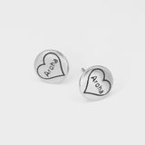 Aroha Studs - Silver