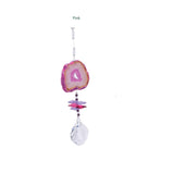 Agate Slice Natural Crystal Sun Catcher