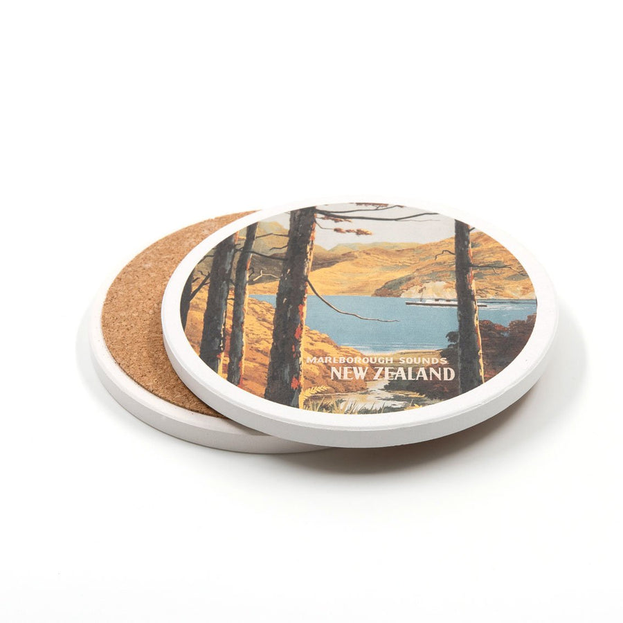 Marlborough Tourist Ceramic Coaster