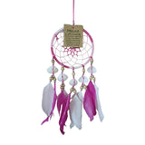 Pink Shell Dreamcatcher 9cm