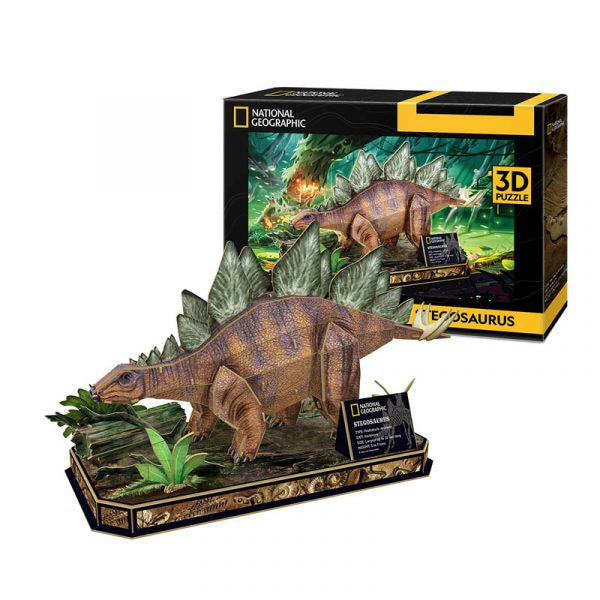 3D Nat Geo Stegosaurus Puzzle