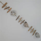 Menya Deco/Driftwood Heart Strand