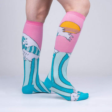 The Wave - Women's Knee High Socks