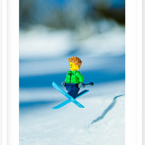 Freestyler - A4 (black) Framed Art