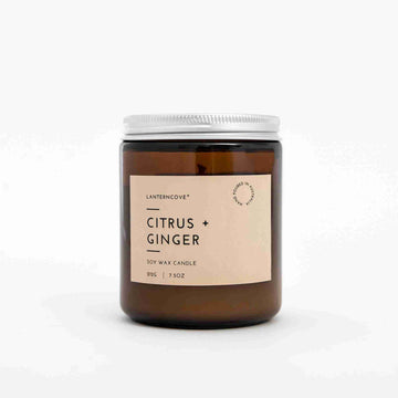 Glo 7.5oz Citrus + Ginger Candle