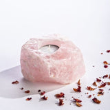 Rose Quartz Tealight Holder