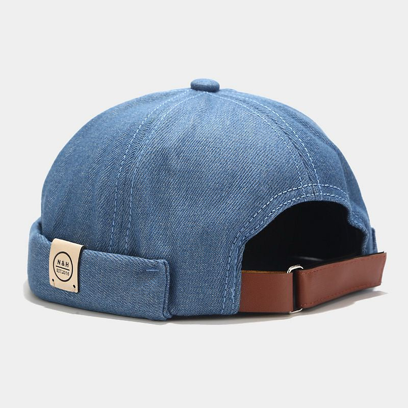 Denim Docker Brimless Hat
