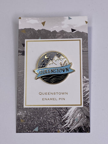 Queenstown - Enamel Pin